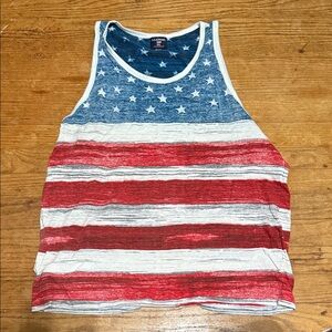 American Flag Tank Top